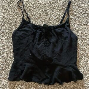 Super cute black tank top